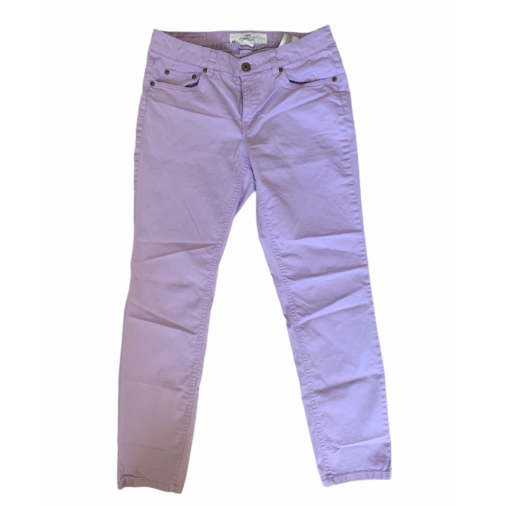 H&M L.O.G.G. Women’s Lavender Cotton Pants Size 10
